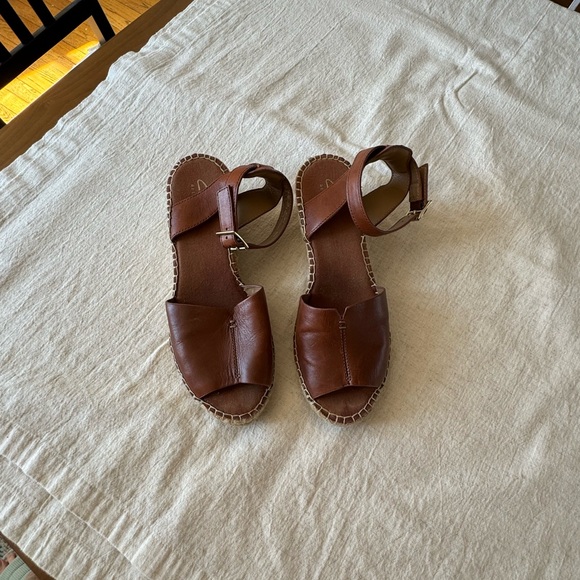 Claire’s Brown Strappy Sandals Size 8 (39) - Picture 4 of 5